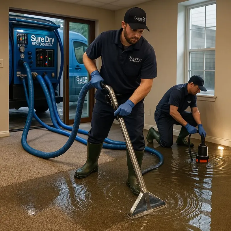 Water Extraction and Removal process in North Smithfield, RI